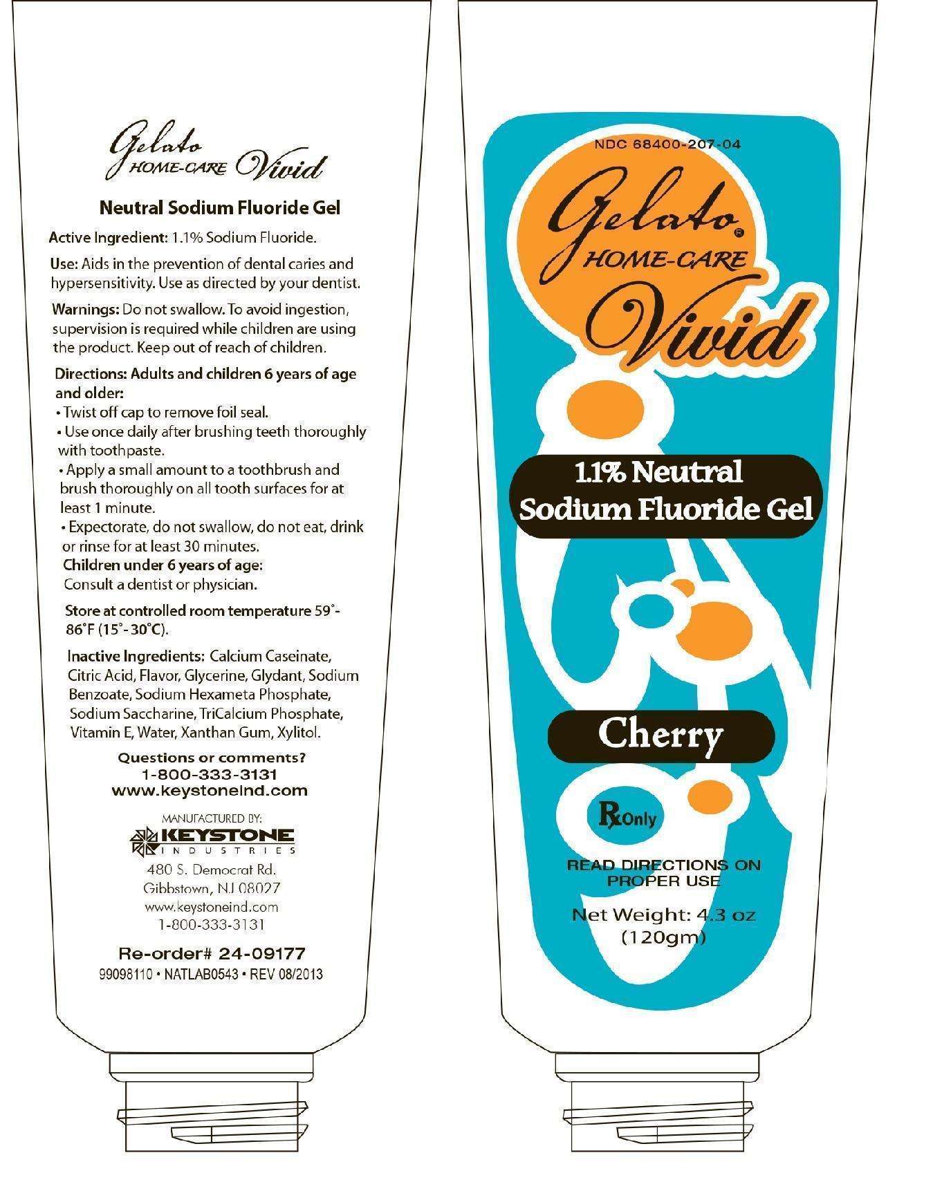 Gelato Homecare Vivid Neutral